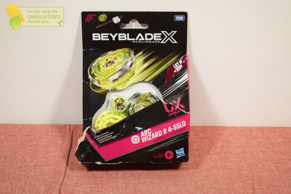 Beyblade X Arc Wizard R 4-55LO CX Starter Pack Set (Incomplete)